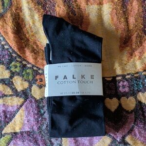 Falke Cotton Touch Men's Socks in Black